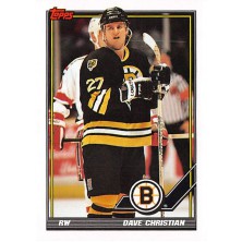 Christian Dave - 1991-92 Topps No.276