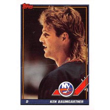 Baumgartner Ken - 1991-92 Topps No.316