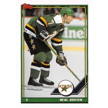 Broten Neal - 1991-92 Topps No.420