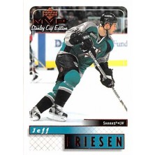 Friesen Jeff - 1999-00 MVP Stanley Cup No.154