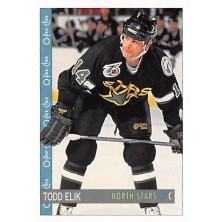 Elik Todd - 1992-93 O-Pee-Chee No.20