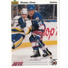 Steen Thomas - 1991-92 Upper Deck French No.181