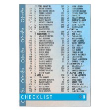 Checklist B - 1992-93 O-Pee-Chee No.236