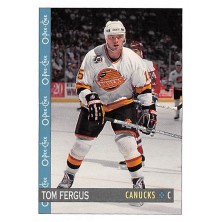 Fergus Tom - 1992-93 O-Pee-Chee No.356