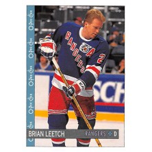 Leetch Brian - 1992-93 O-Pee-Chee No.378