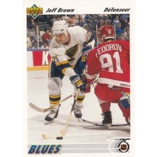 Brown Jeff - 1991-92 Upper Deck French No.211