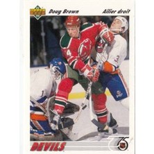 Brown Doug - 1991-92 Upper Deck French No.214
