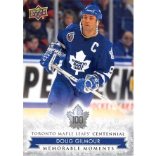 Gilmour Doug - 2017-18 Toronto Maple Leafs Centennial No.190