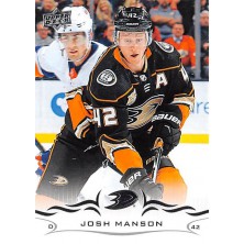 Manson Josh - 2018-19 Upper Deck No.254
