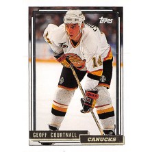 Courtnall Geoff - 1992-93 Topps Gold No.472