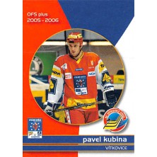 Kubina Pavel - 2005-06 OFS Utkání Hvězd No.CS10