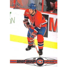 Brunet Benoit - 2000-01 Pacific No.206