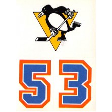 Pittsburgh Penguins - 1986-87 Topps Sticker Inserts No.16