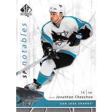 Cheechoo Jonathan - 2006-07 SP Authentic No.126