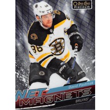 Pastrňák David - 2018-19 O-Pee-Chee Platinum Net Magnets No.NM9