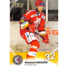 Kroupa Vlastimil - 2007-08 OFS No.192