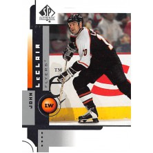 LeClair John - 2001-02 SP Authentic No.61