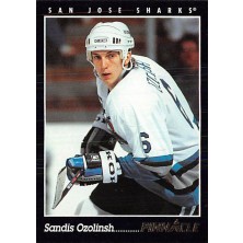Ozolinsh Sandis - 1993-94 Pinnacle Canadian No.142