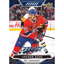 Shaw Andrew - 2019-20 MVP Blue No.91
