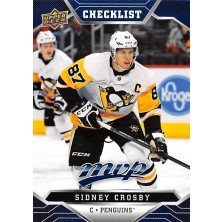 Crosby Sidney - 2019-20 MVP Blue No.200