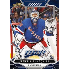 Lundqvist Henrik - 2019-20 MVP Blue No.201