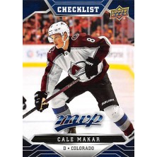 Makar Cale - 2019-20 MVP Blue No.250