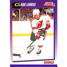 Lemieux Claude - 1991-92 Score American No.22
