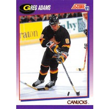 Adams Greg - 1991-92 Score American No.44