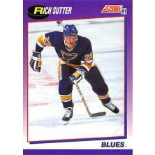 Sutter Rich - 1991-92 Score American No.63