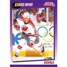 Driver Bruce - 1991-92 Score American No.89