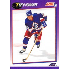 Numminen Teppo - 1991-92 Score American No.101