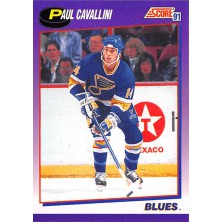 Cavallini Paul - 1991-92 Score American No.107