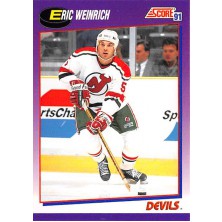 Weinrich Eric - 1991-92 Score American No.131