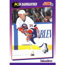 Baumgartner Ken - 1991-92 Score American No.148