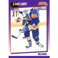 Lowry Dave - 1991-92 Score American No.149