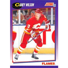 Wilson Carey - 1991-92 Score American No.227