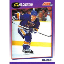 Cavallini Gino - 1991-92 Score American No.258