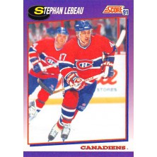 Lebeau Stephan - 1991-92 Score American No.274