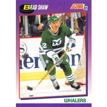 Shaw Brad - 1991-92 Score American No.289