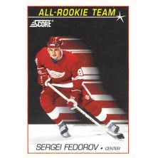 Fedorov Sergei - 1991-92 Score American No.352