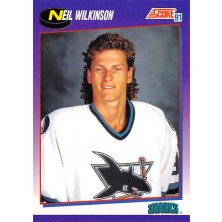 Wilkinson Neil - 1991-92 Score American No.369