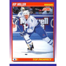 Miller Kip - 1991-92 Score American No.384
