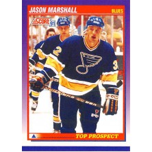 Marshall Jason - 1991-92 Score American No.388