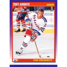 Amonte Tony - 1991-92 Score American No.398