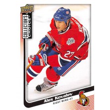 Kovalev Alex - 2009-10 Collectors Choice No.56