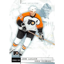 LeClair John, Čechmánek Roman - 2002-03 Mask Collection No.63