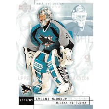 Nabokov Evgeni, Kiprusoff Miikka - 2002-03 Mask Collection No.72