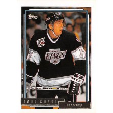 Kurri Jari - 1992-93 Topps Gold No.51