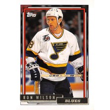Wilson Ron - 1992-93 Topps Gold No.78