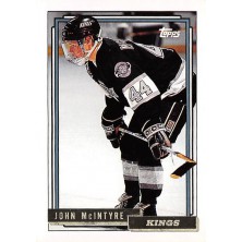 McIntyre John - 1992-93 Topps Gold No.369